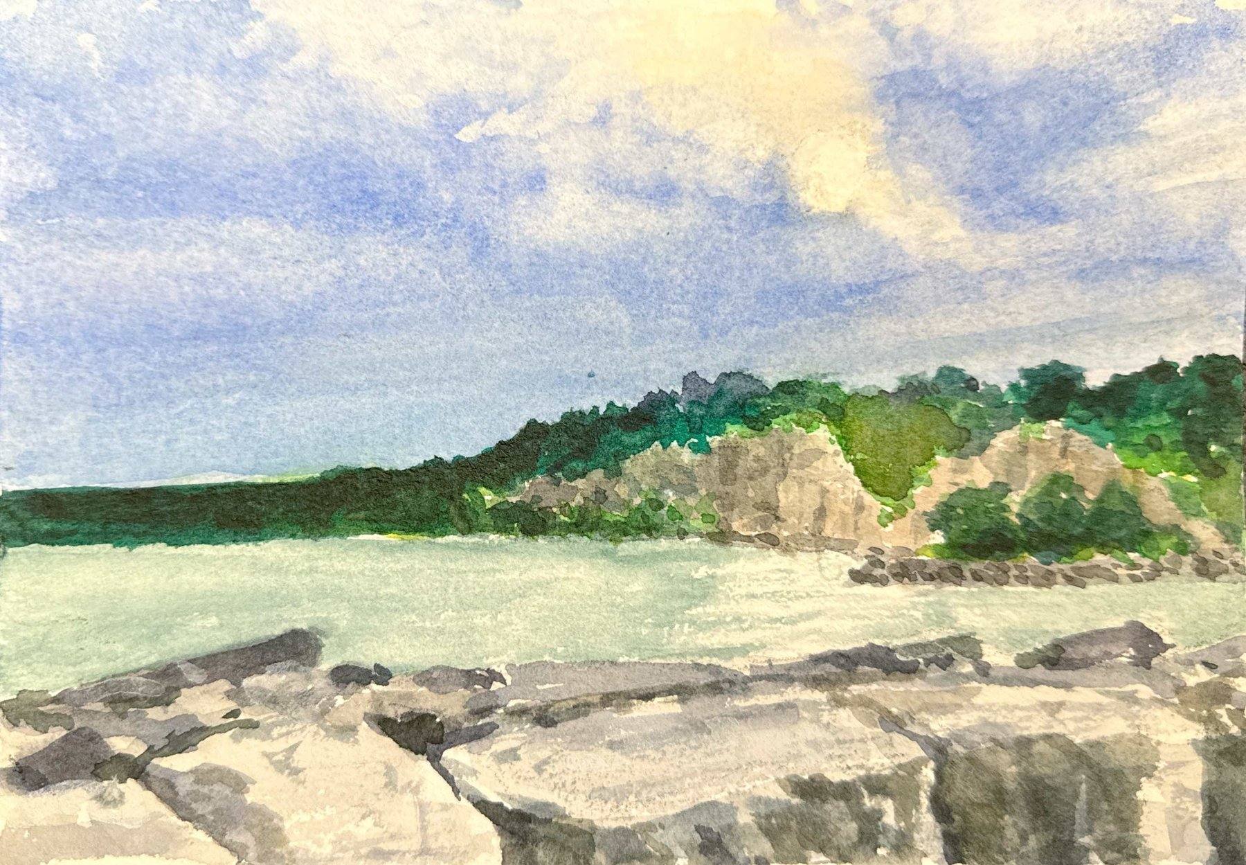 Light on Cliff Face